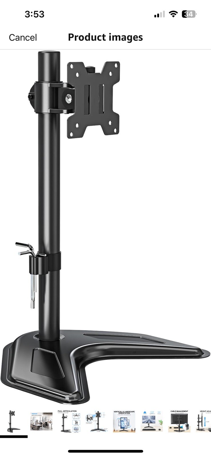 Monitor Desk Mount