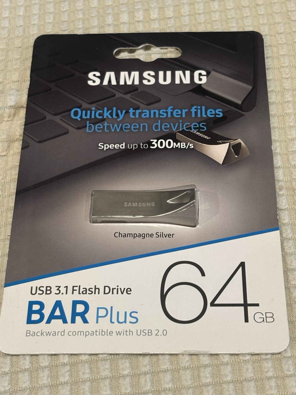 Samsung Bar Plus USB 3.1 Flash Drive - 64GB