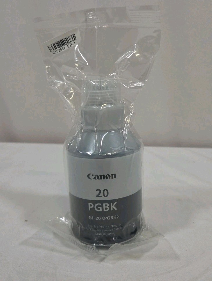 Canon 20 PGBK Black Liquid Ink 170 ml - New Sealed