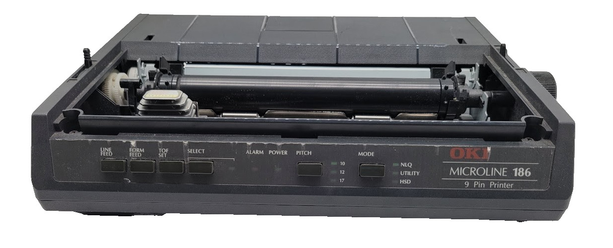 OKI Microline 186 D22300A 9 PIN Printer