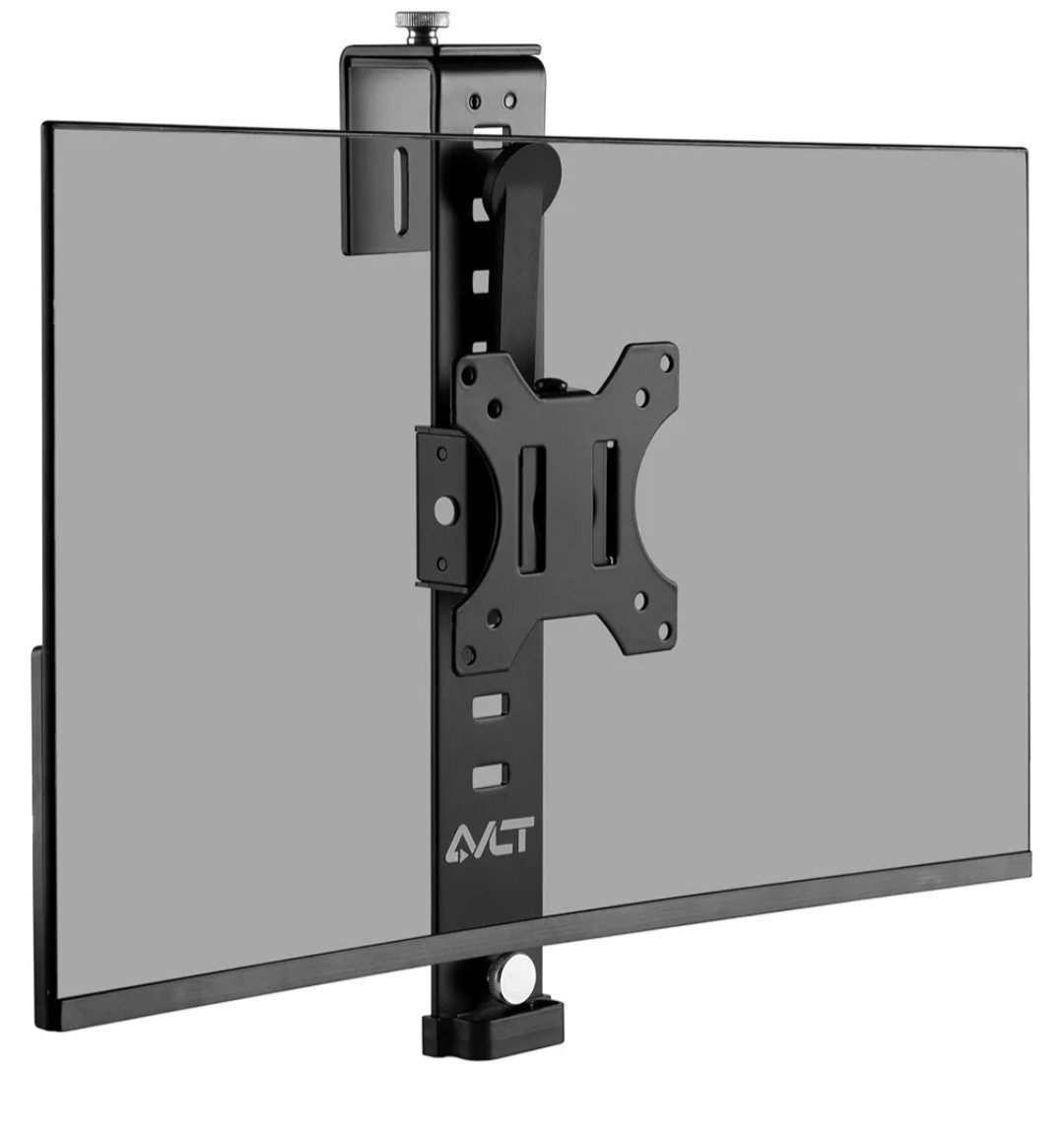 AVLT Office Over Object VESA Monitor PC Mount Hanger for 17"-32" Screen Single