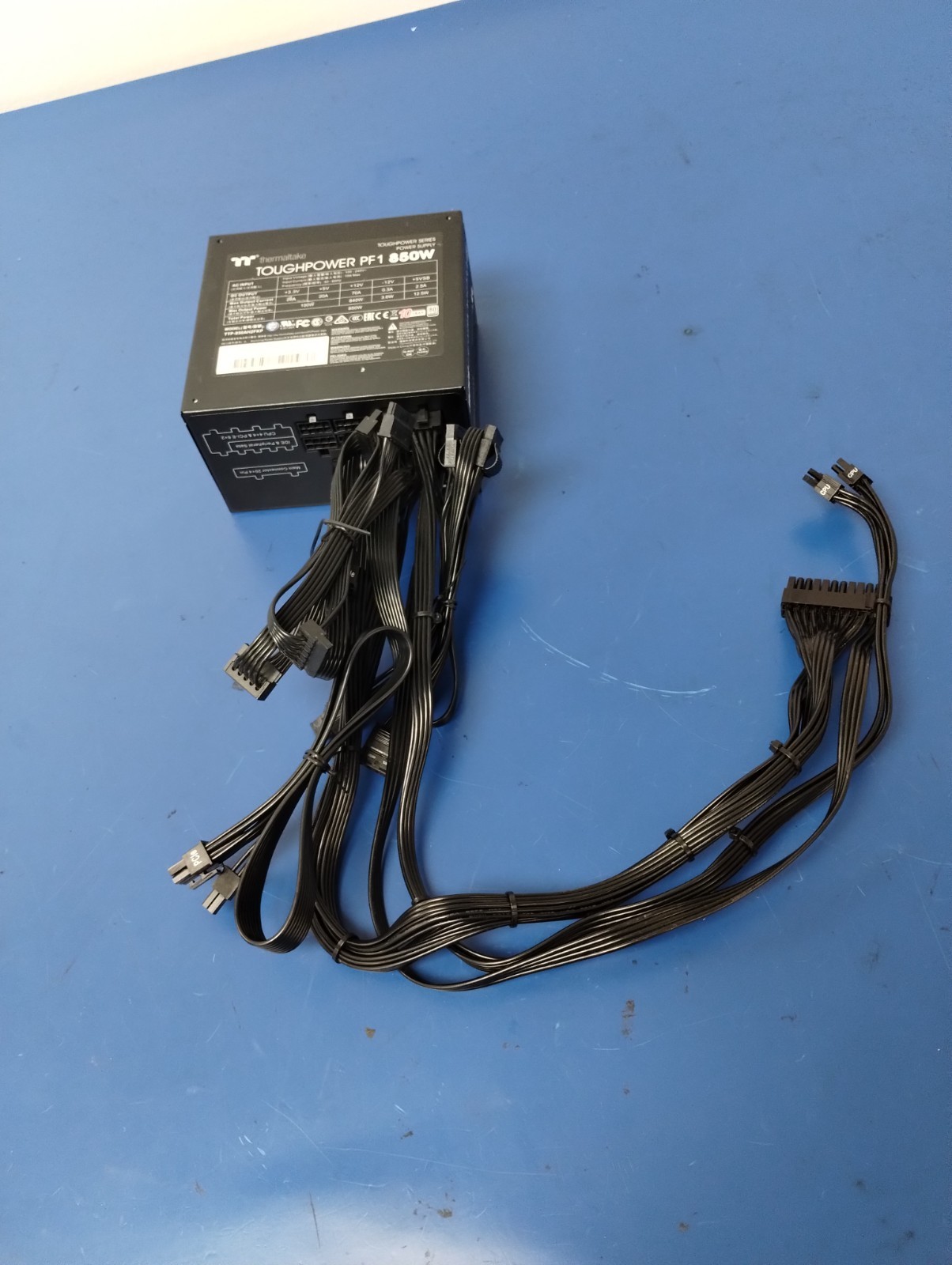 Thermaltake Toughpower PF1 850W 80+ Platinum, Fully‑Modular ATX Power Supply