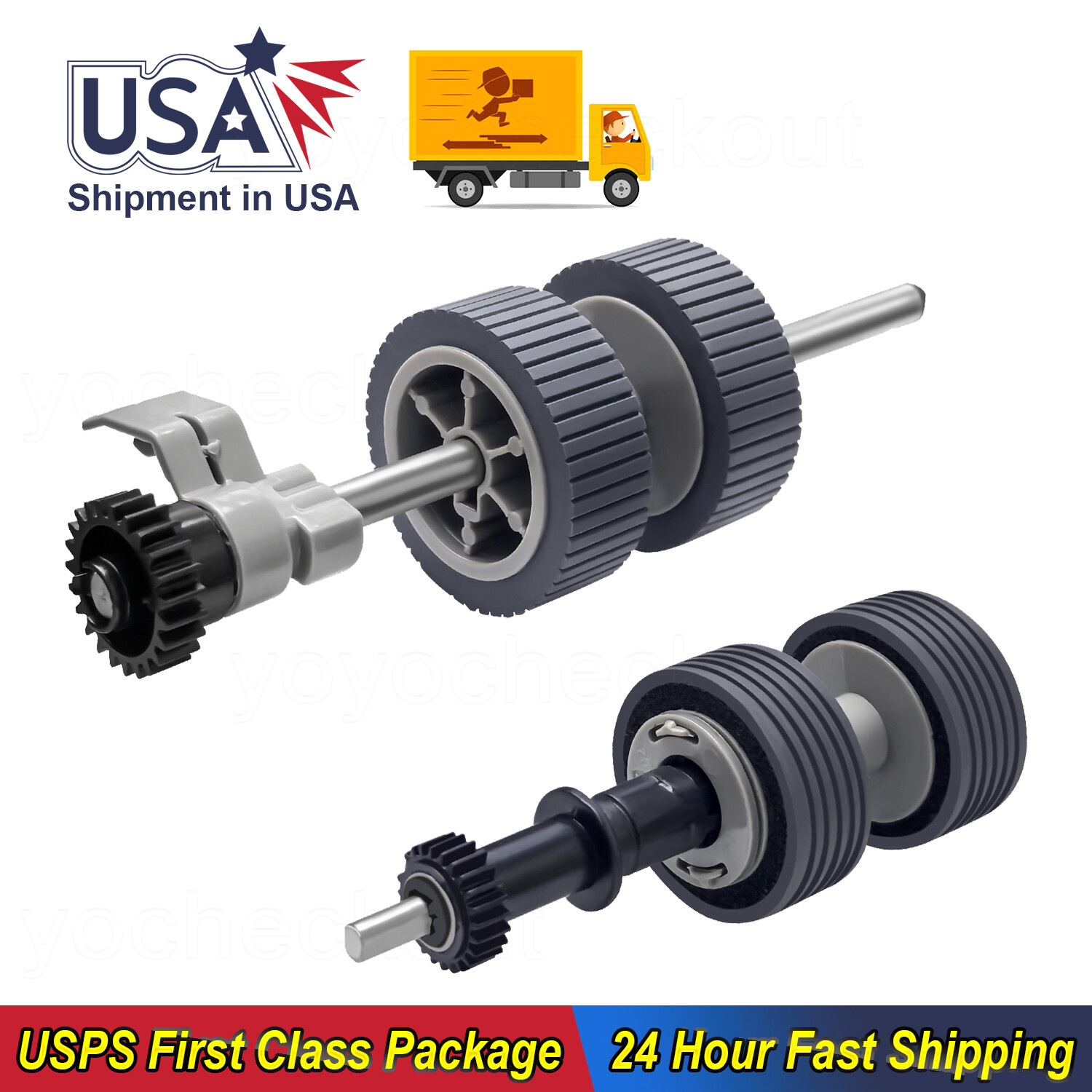 PA03540-0001 PA03540-0002 For Fujitsu Fi-6130 Fi-6140 Fi-6230 Pick Brake Roller