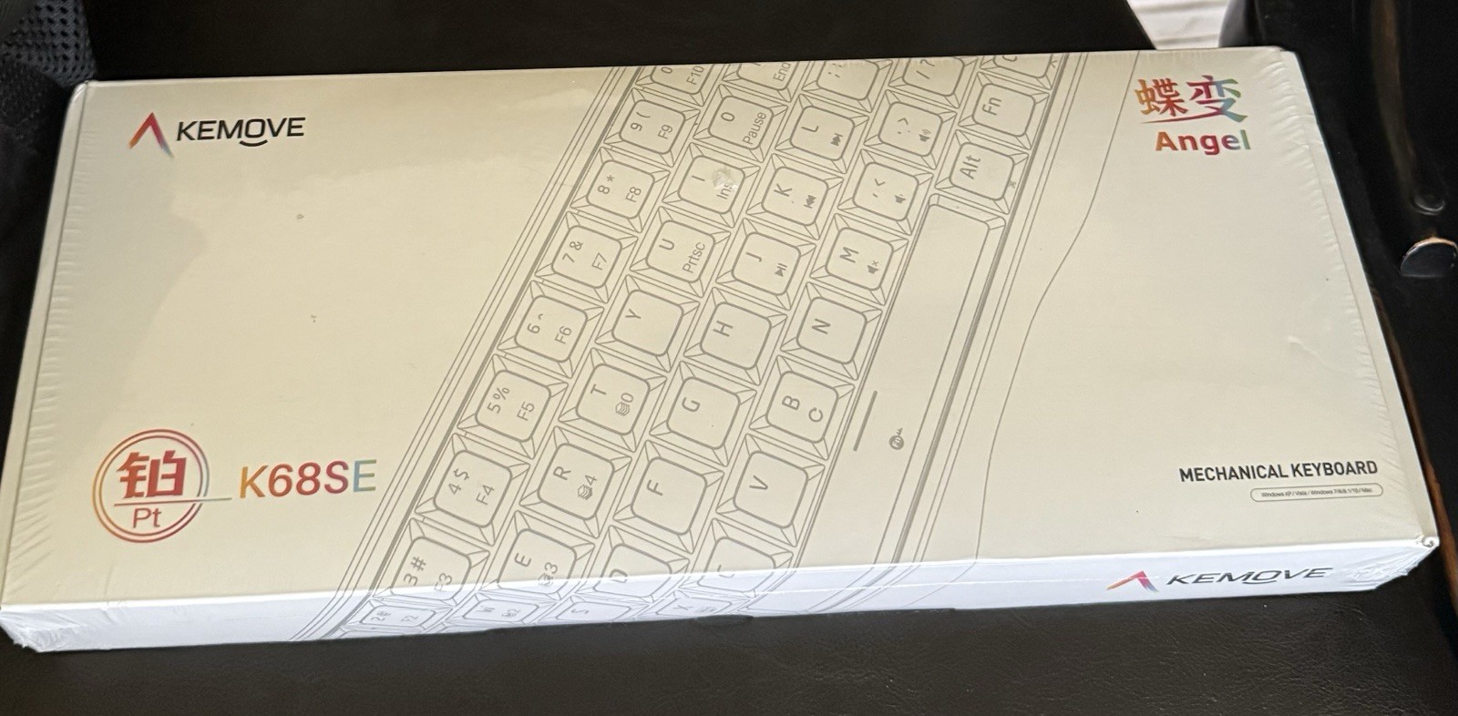 Kemove K68SE White Angel Type-C RGB Lighting Gaming Mechanical Keyboard