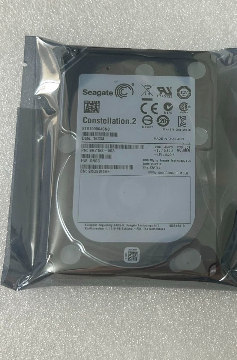 Seagate Constellation.2 1000GB Internal 7200RPM 2.5" (ST91000640NS) Hdd