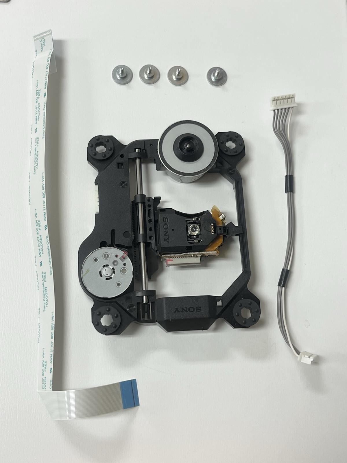 SONY Laser Optica Device Mechanism w/ FFC Cable KHM-310CAA Spare Genuine Part