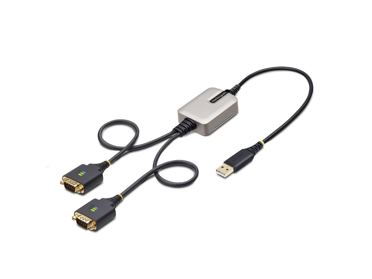 StarTech-New-2P1FFC-USB-SERIAL _ 2FT (60CM) 2-PORT USB TO SERIAL ADAPT