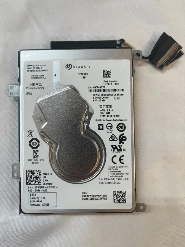 SEAGATE SATA 1TB  ST1000LX015  P/N 1U7172-030  F/W: SDM3