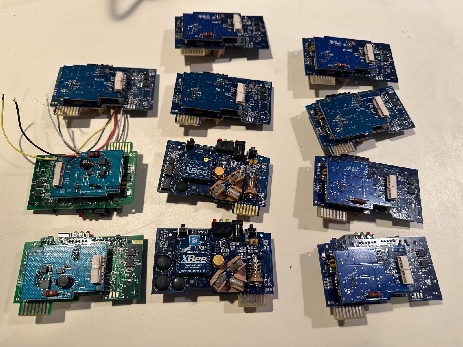 x11 Lot Digi International MaxStream XBee Wireless Tranceivers + Hardware