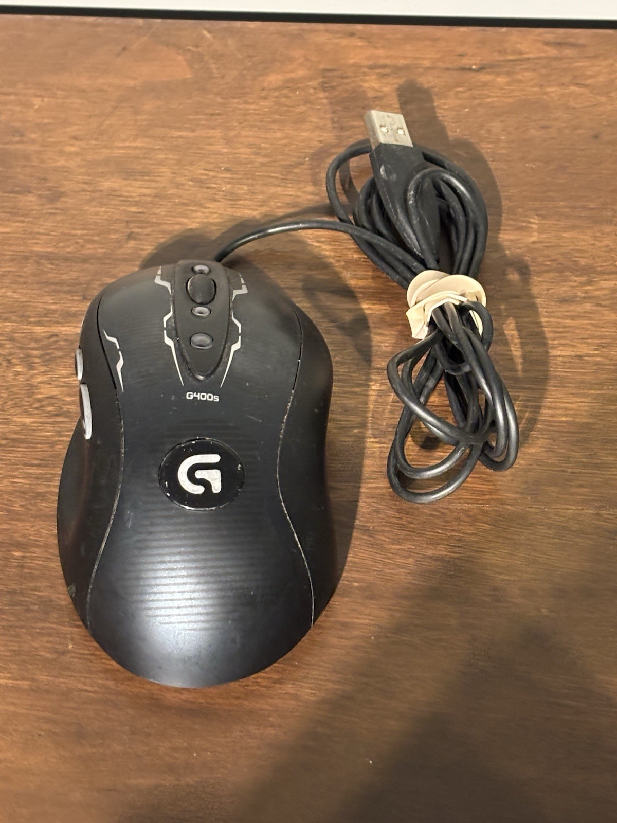 Logitech G400s Optical Gaming Mouse M-U0028 Tested & Works