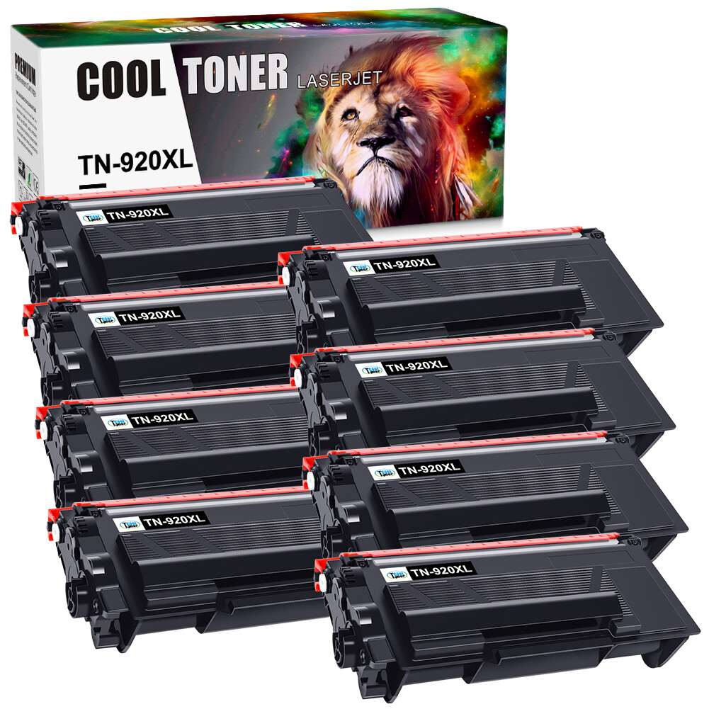 8PK Compatible with Brother TN920XL TN920 Toner Cartridge  HL-L5210DW