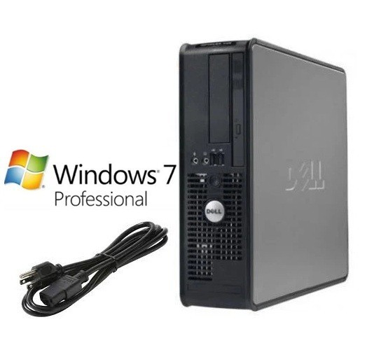 Dell Windows 7 Professional 64-bit Desktop Computer Serial & Parallel CNC Ports