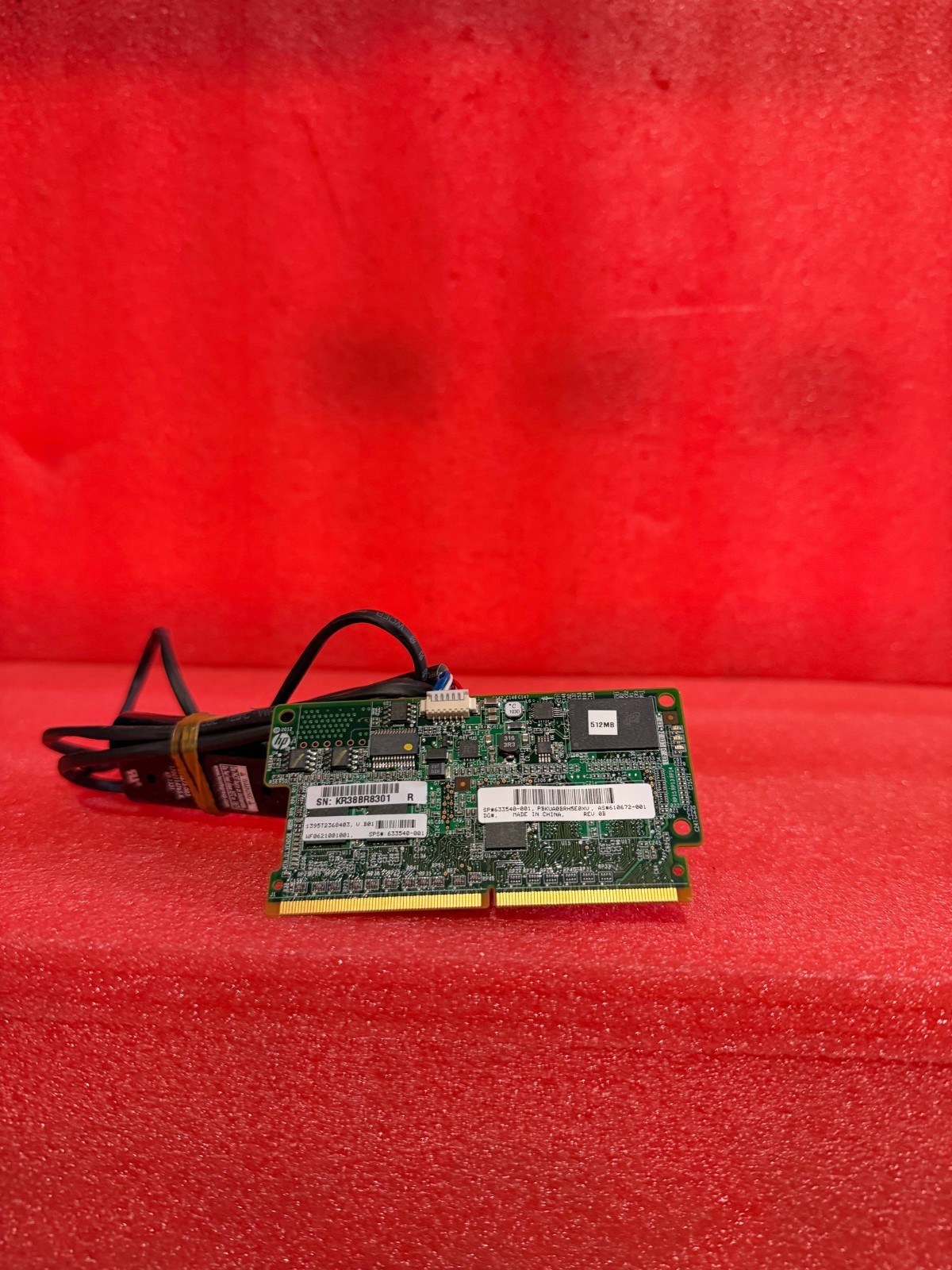 HP 633540-001 512MB Card Smart Array FDWC Flash Back Write Cache with Battery