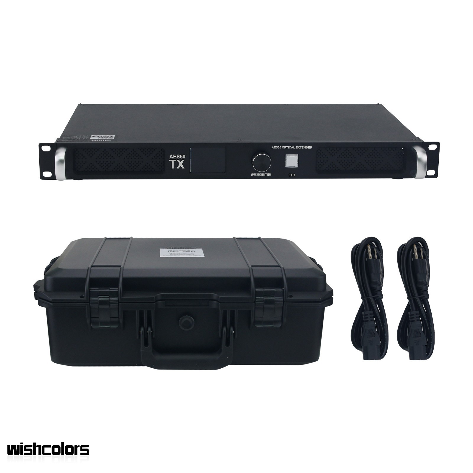 DN50 Max Dual Port AES50 Fiber Optic Extender 2CH Gigabit Transceiver TX & RX