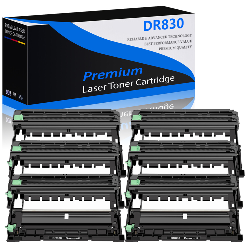 6PK DR830 DR-830 Drum Unit Compatible Brother DCP-L2640DW MFC-L2820DW Printer