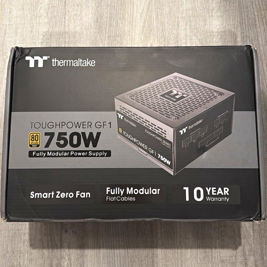 Thermaltake Toughpower GF1 750W 80 Plus Gold Fully Modular ATX Power Supply