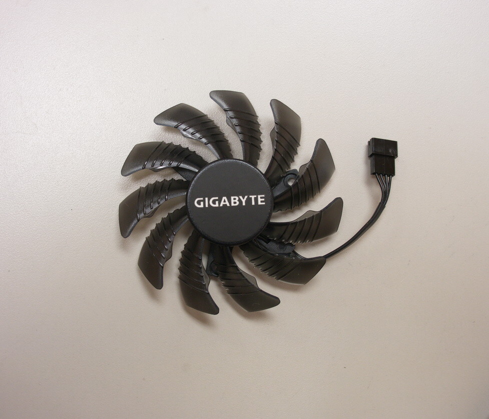 75mm 4 Pin Fan Everflow T128010SM for Gigabyte GTX960 970 980 Video Card USA