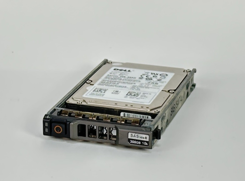 Dell Seagate 300GB 10k.3 SED 10K RPM SAS 6Gb/s  2.5in SAS HDDHard Drive SFF+Tray