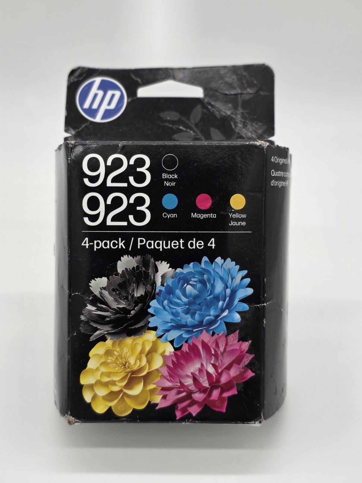 Genuine HP 923 Black, Cyan, Magenta, Yellow Ink Set 6C3Y8BN SEALED  exp 11/2027
