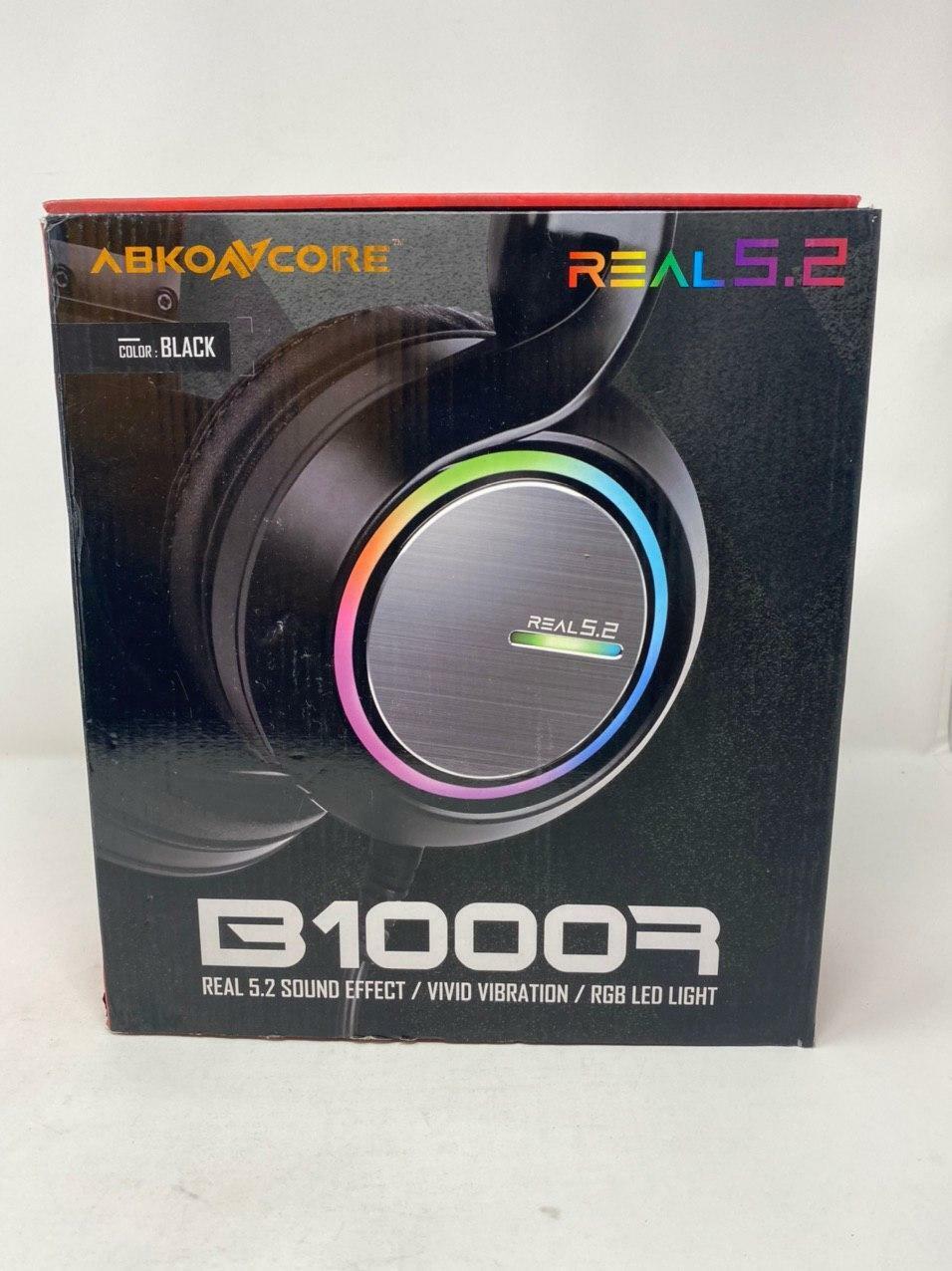ABKO B1000R REAL 5.2 Gaming Headset Open Box 