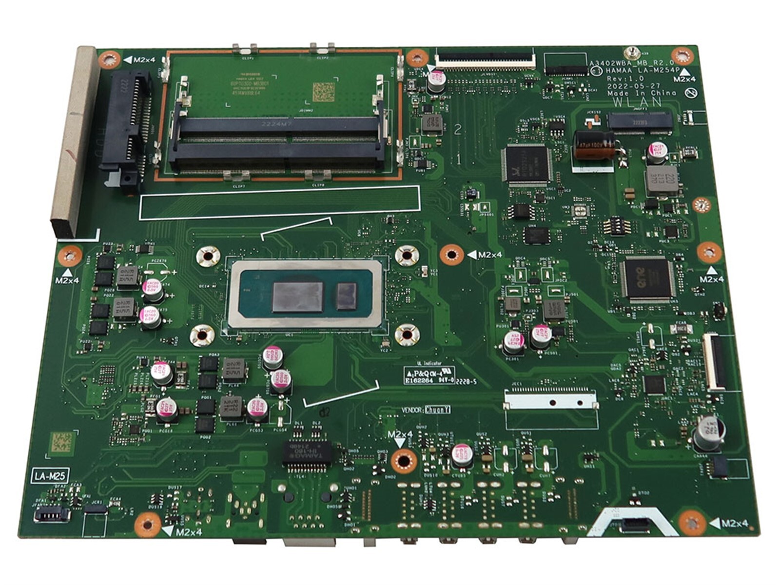 ASUS VIVO A3402WBA INTEL CORE I5-1235U ALL-IN-ONE MOTHERBOARD 60PT03G0-MB3B01