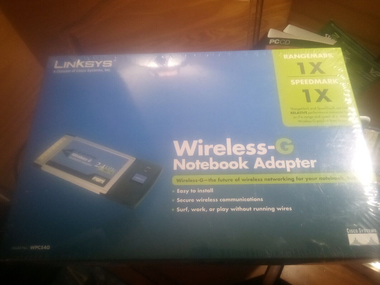 Linksys WPC54G (5051964017530) Wireless Adapter Sealed Buy More Save More