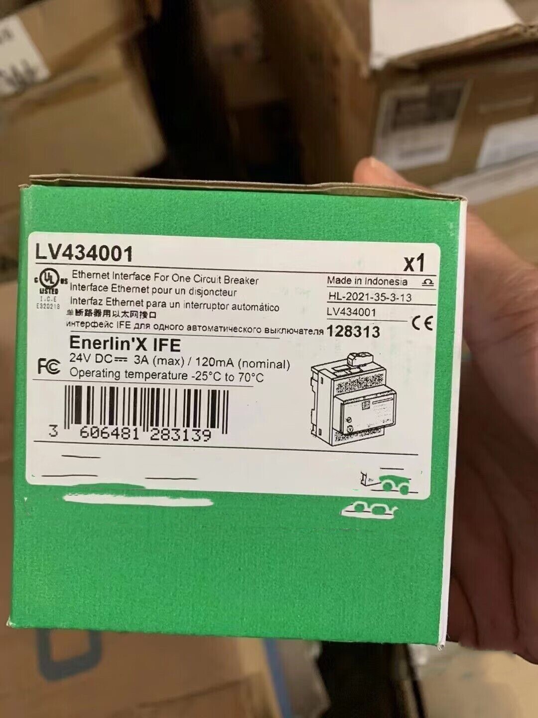 1PCS Schneider Genuine LV434001 PLC Module DHL Expedited Shipping