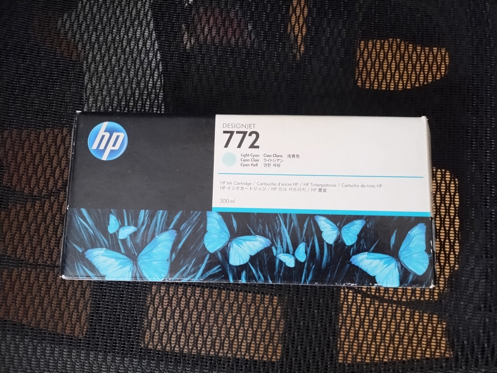 2020 GENUINE HP #772 300ml Light Cyan Cartridge CN632A DESIGNJET Z5200 SEALED