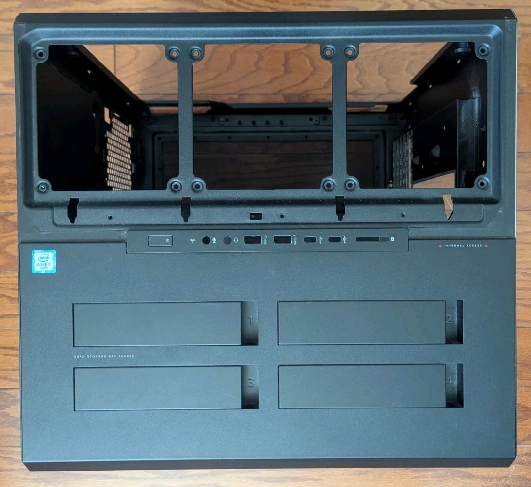 HP Omen X 900 Series Parts, Barebones Case/Shell, Stripped, Pre-Owned