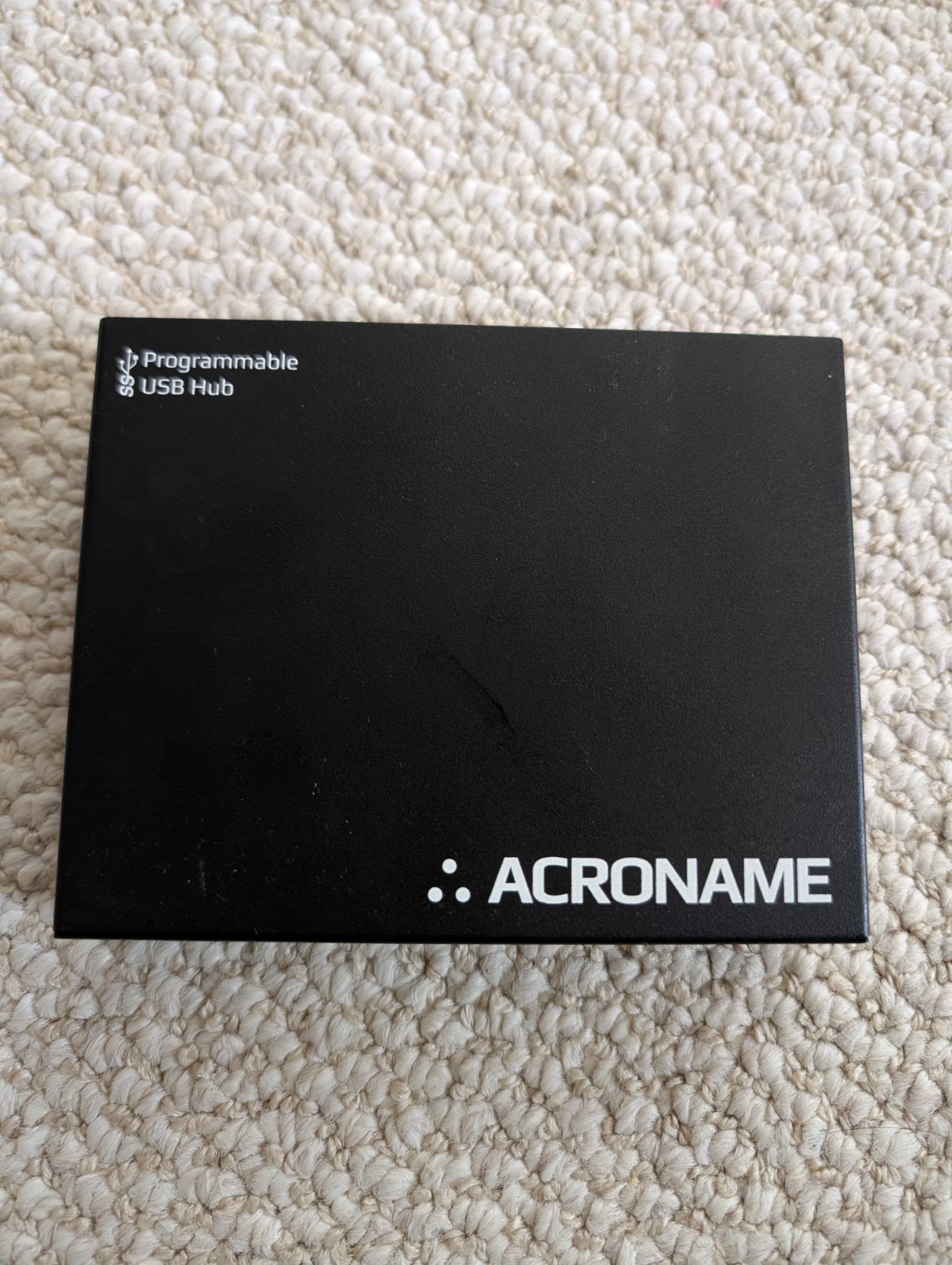 Acroname Programmable USB Hub (S79-USBHUB-3P) 4-Port USB Hub, 12V Power Supply