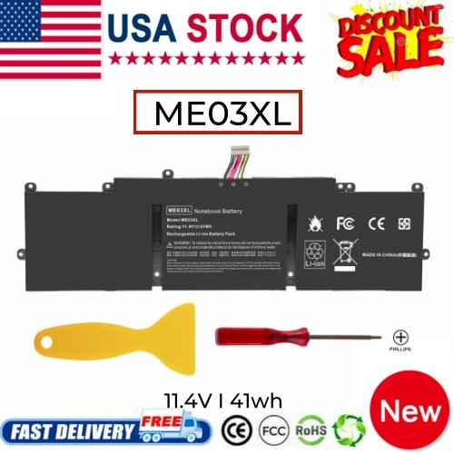 ME03XL Battery For HP Stream 11 11-D 13-C010NR Notebook 787521-005 787089-541