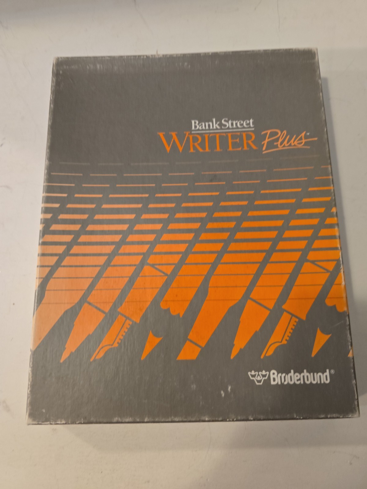 VTG Bank Street Writer PLUS Word Processor Software for Apple Broadebund Disc