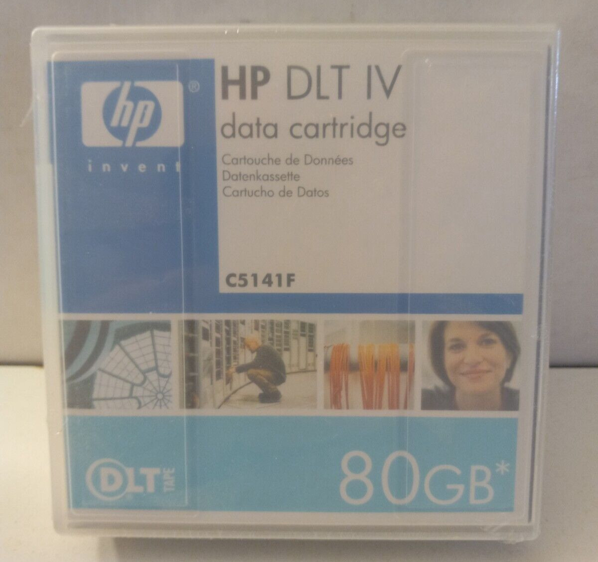 NEW HP C5141F DLT IV Data Tape Cartridge C5141-85701 80GB