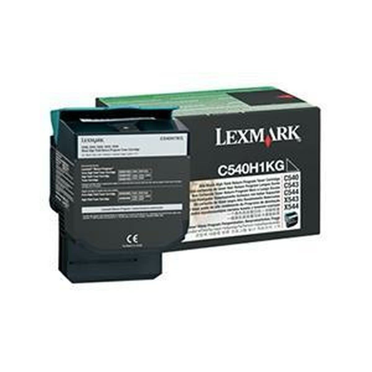 Original Lexmark C540H1KG Black Toner. New Sealed Box, We Ship Fast