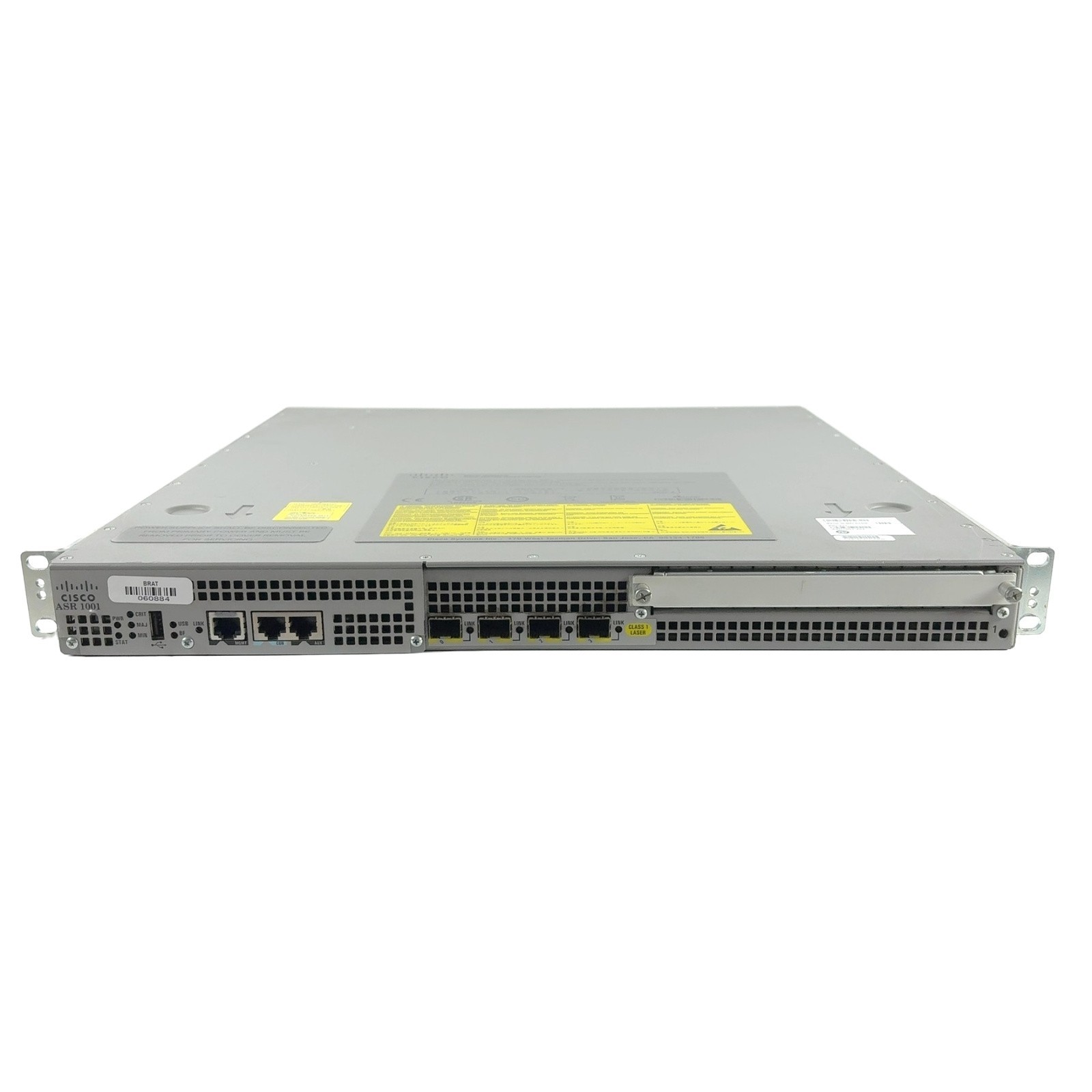 Cisco ASR1001 4-Port Gigabit Ethernet Aggregation Services Router Dual AC PSU
