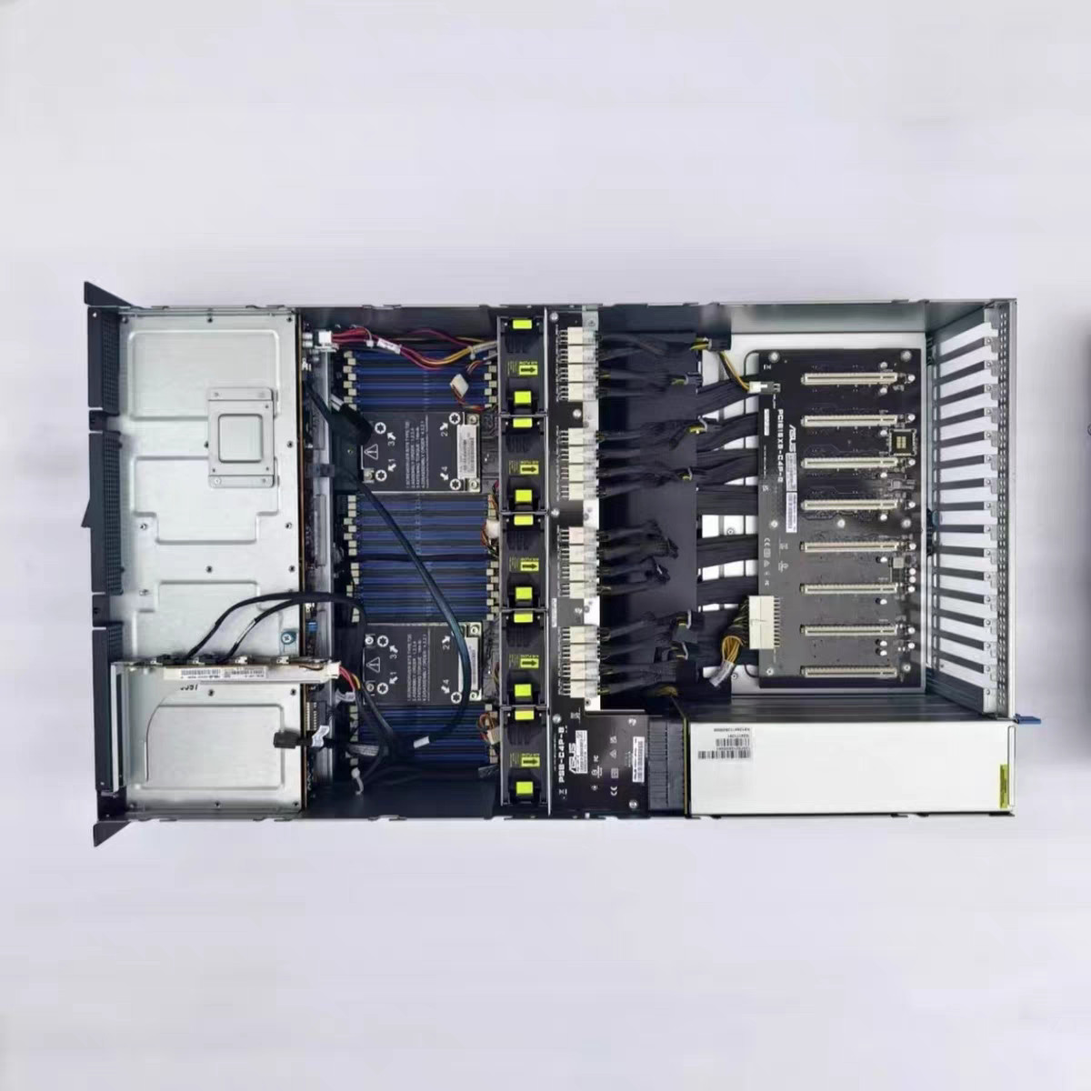 ASUS ESC8000A-E12 4U 8 GPU Server For NVIDIA A100 H100 80GB /4*3000W PSU