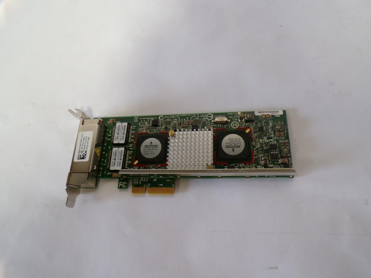 Dell 0P736R Broadcom Quad Port Gigabit Ethernet PCIe Server Network Card