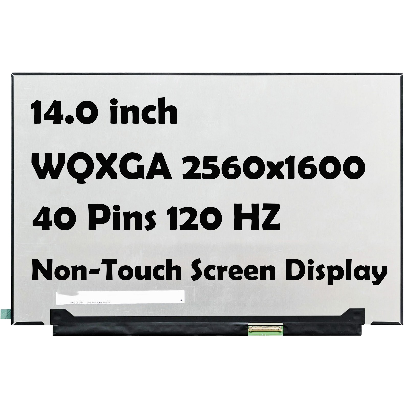 14" TL140ADXP01-00 TL140ADXP01 00 2560x1600 LCD Non-Touch Screen Display Panel