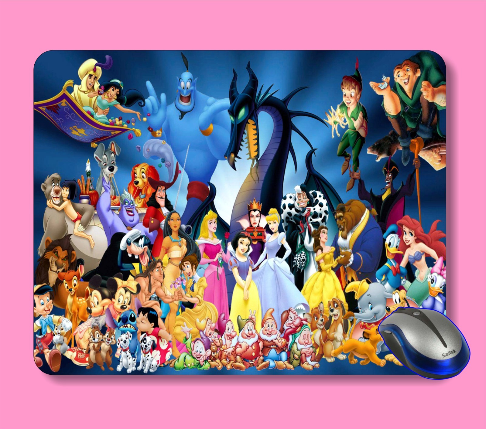 Mickey MOUSE Walt Disney Characters Computer Mouse Pad Gift    09