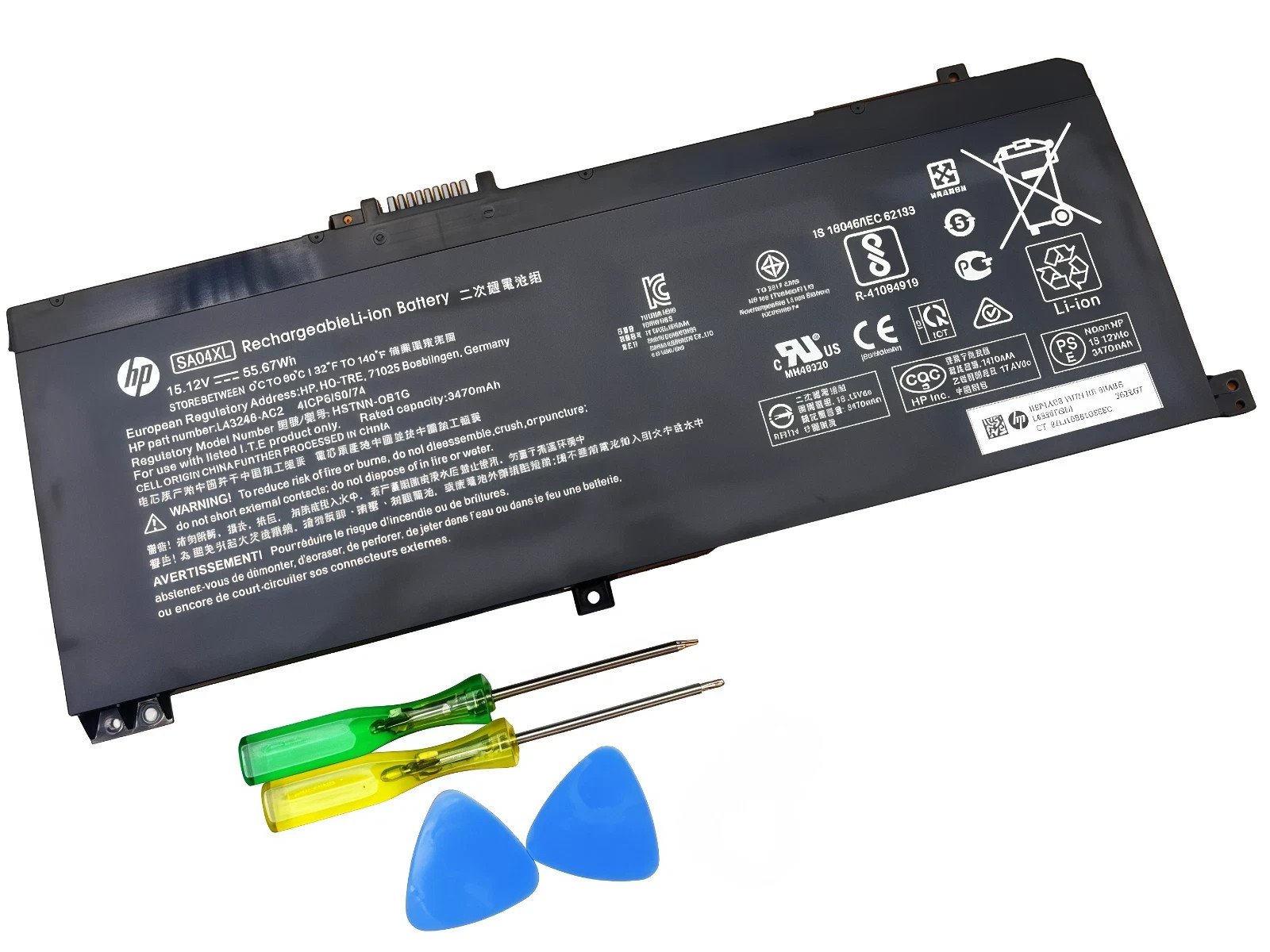 OEM Genuine SA04XL Battery for HP ENVY X360 SA04055XL HSTNN-OB1G HSTNN-OB1F NEW