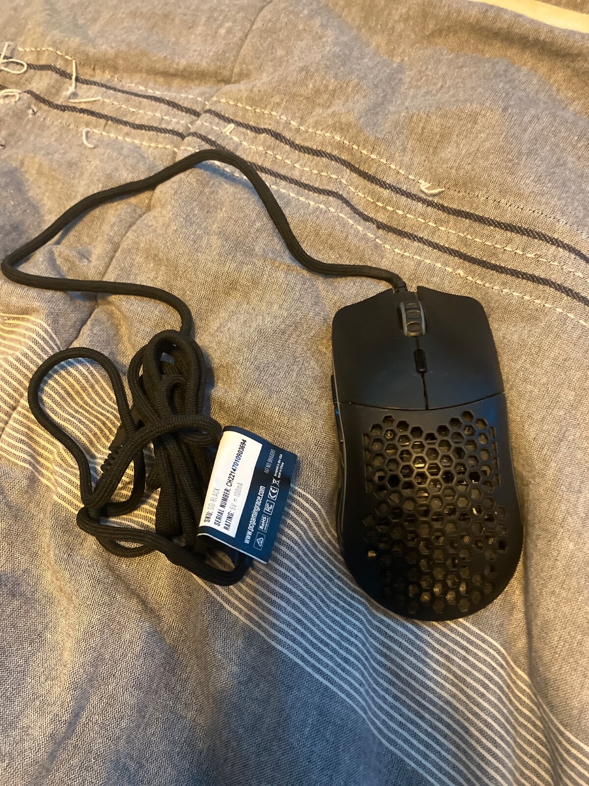 Glorious model o wired (black) regular size and good condition 