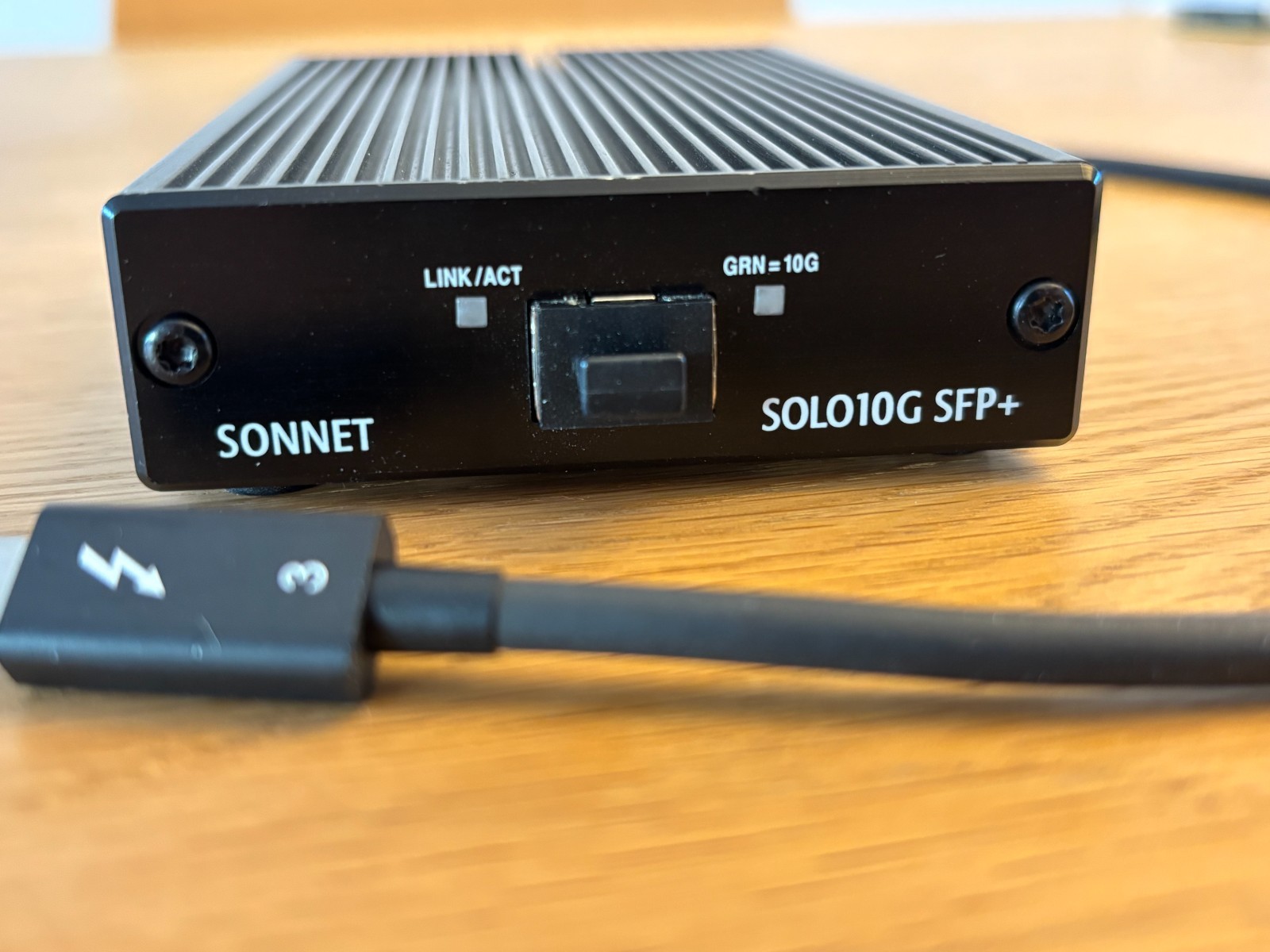 SONNET Solo 10G TB3 to SFP+