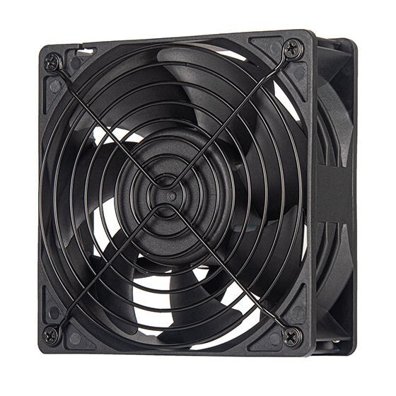 Silverstone SST-FHS120X FHS 120mm X 120mm x 38mm Industrial Fan, 4Pin PWM