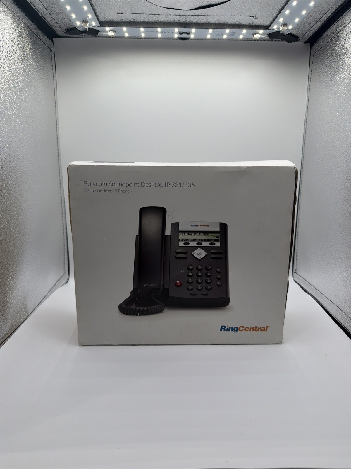 Polycom Soundpoint Desktop IP 321/335 2-Line VoIP Phone