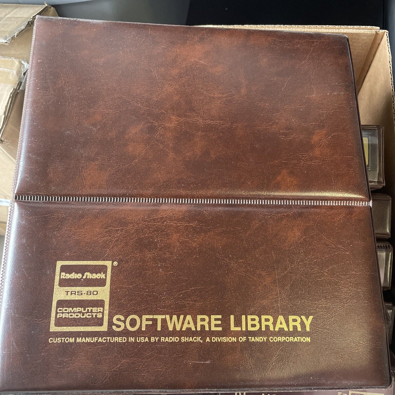 VTG 1983 Original TRS-80 SCRIPSIT Thinline Floppy & Hard Disk Software, Manuals