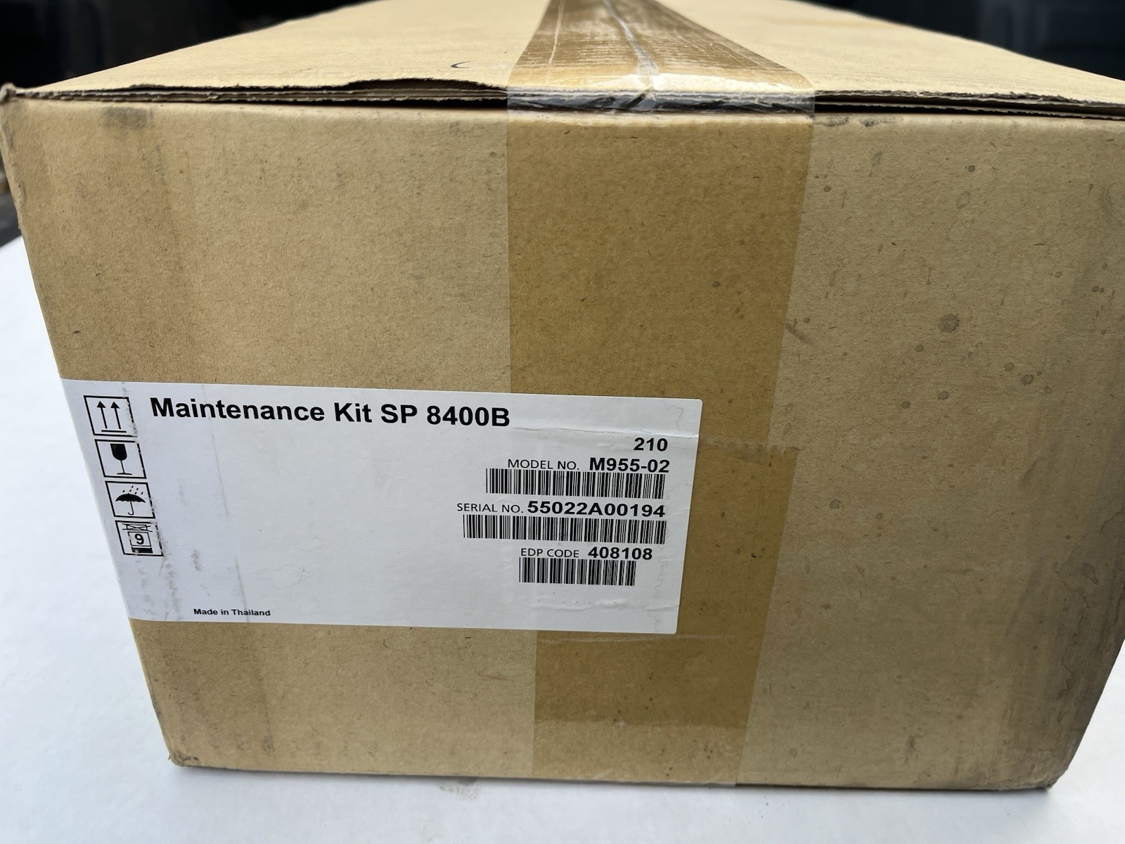 New Ricoh Maintenance Kit SP 8400B  408108 for Aficio SP 840ODN Printers Genuine