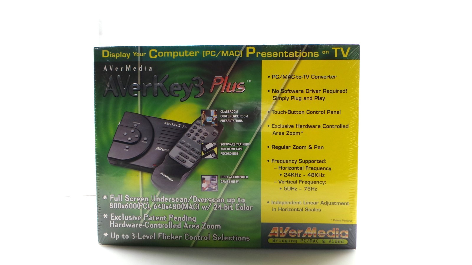 Avermedia Bridging PC/MAC & Video Averkey3 Plus - New in Box