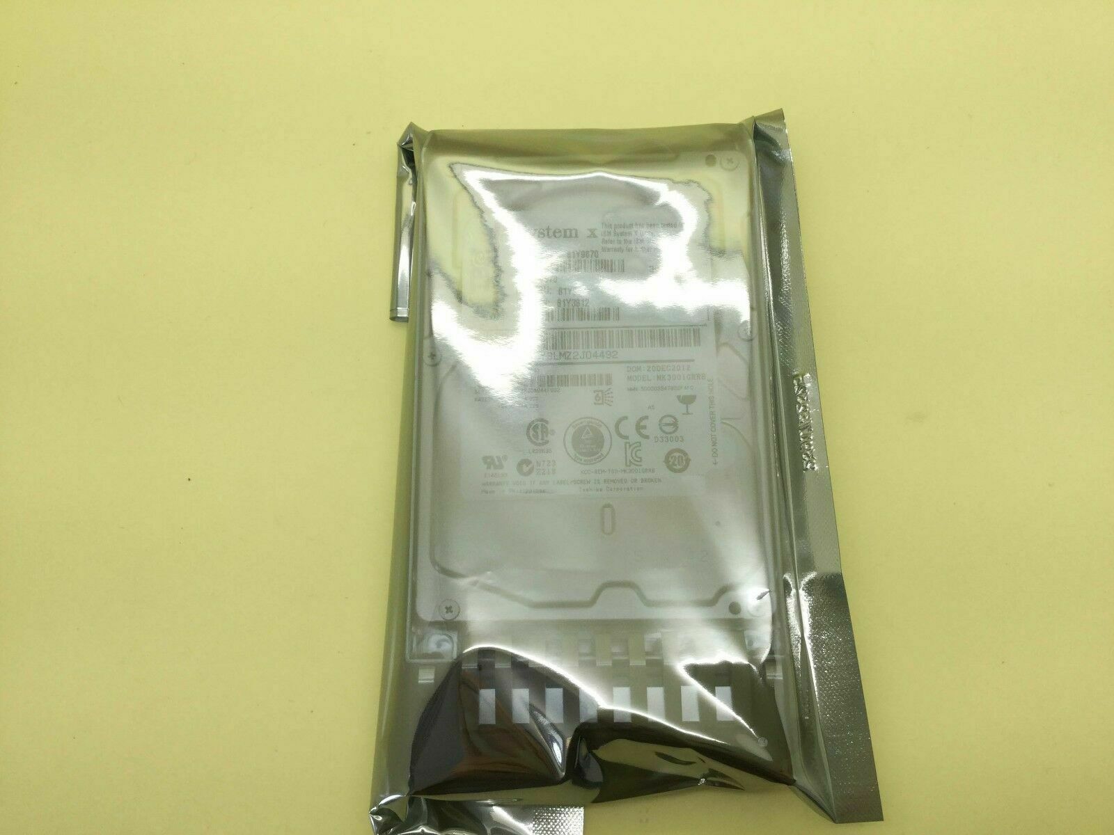 IBM 42D0637 42D0638 42D0639 42D0641 300 GB 10K RPM 2.5" SAS Hard Drive
