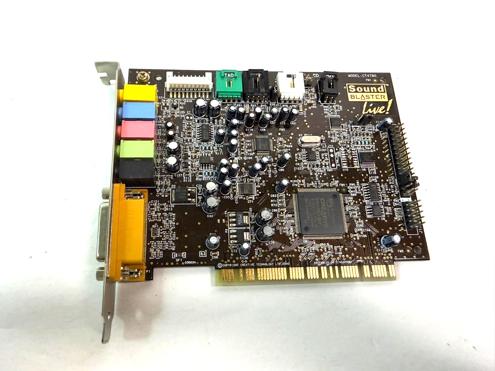 Creative Labs 5.1 Sound Blaster Live - PCI Card   Model # CT4780