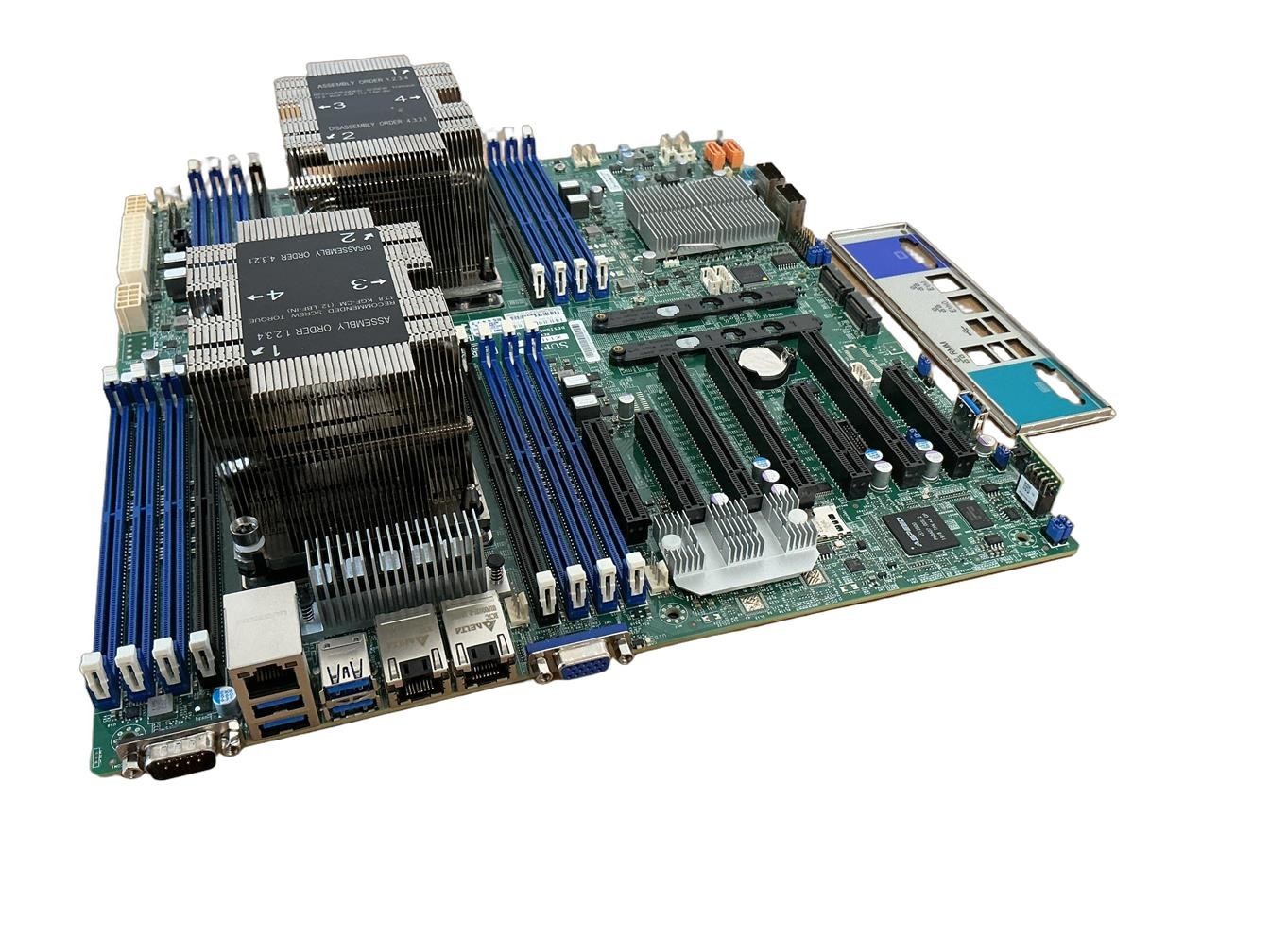 X11DPH-T Supermicro Dual LGA3647 E-ATX Server 10GbE w/ I/O Shield 2Xhtsnk NEW~